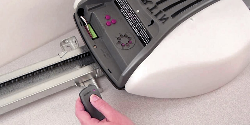 Garage door opener remote repair