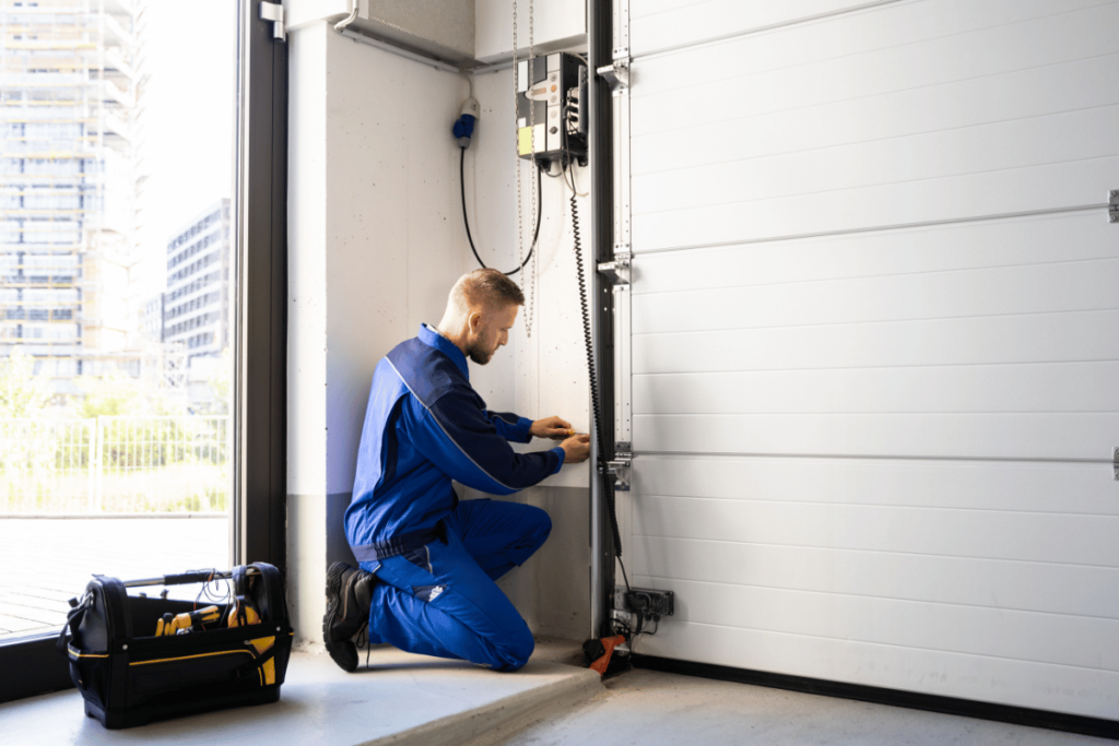 Professional Garage door technician