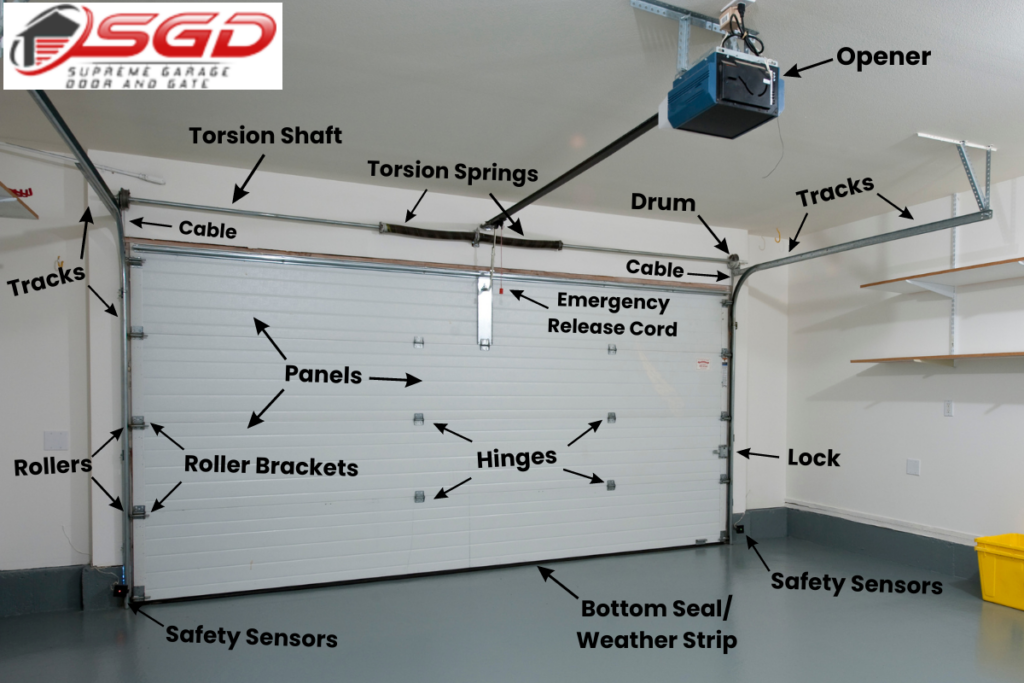 Garage Door Parts Diagram