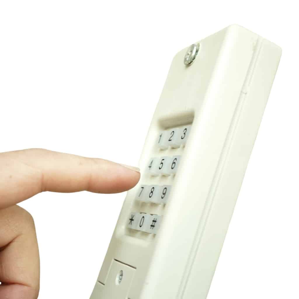 garage door keypad