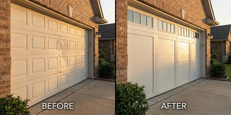 Garage Door Panel Replacement vs Full Door Replacement: Costs, Pros, Cons, and Best Options for Dallas Homes