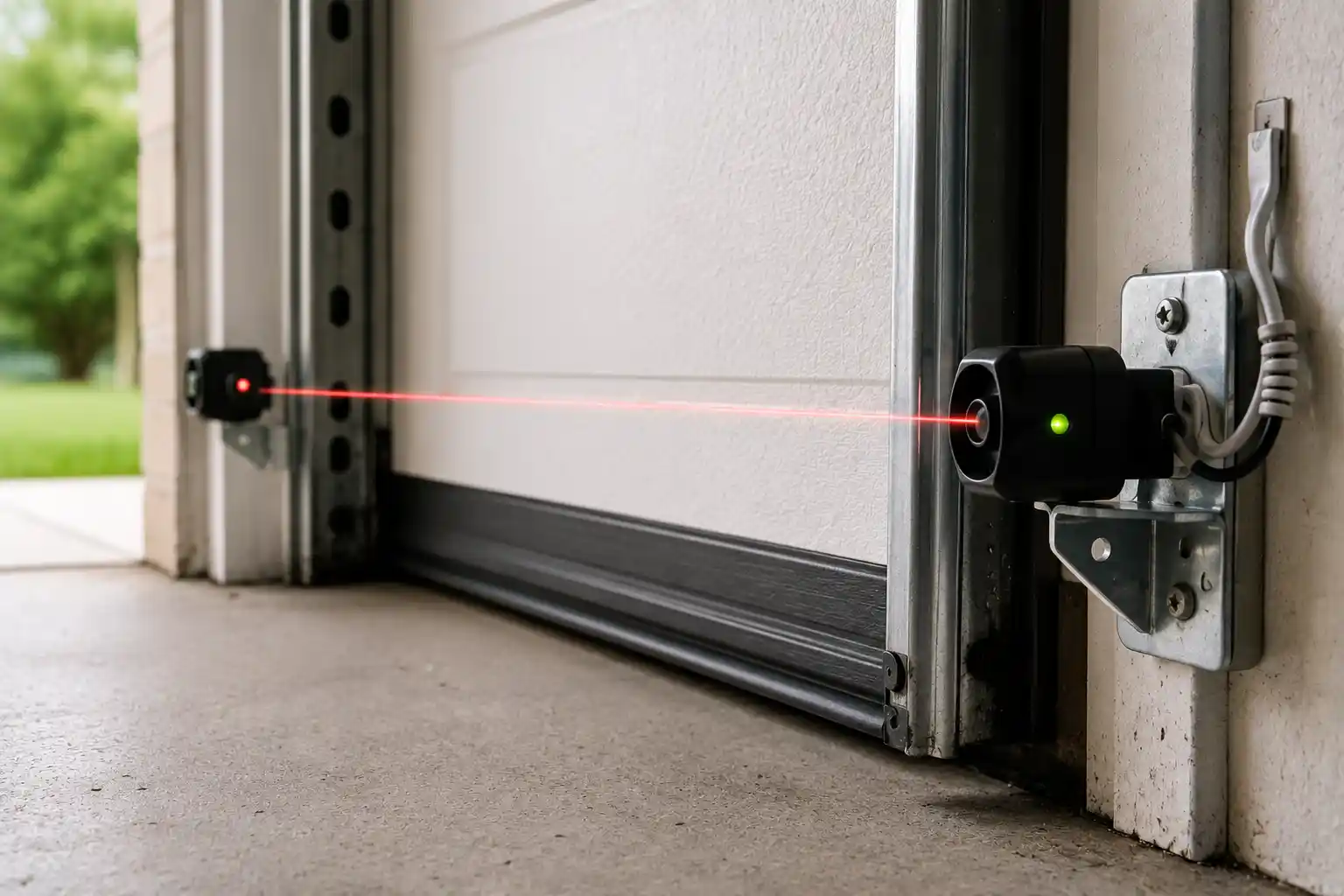 Garage door sensor issues