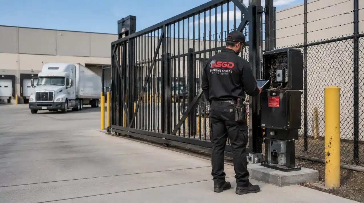 Commercial gate repair Dallas Fort Worth