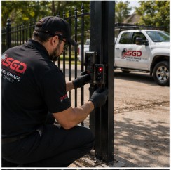 Gate safety sensor repair Dallas TX