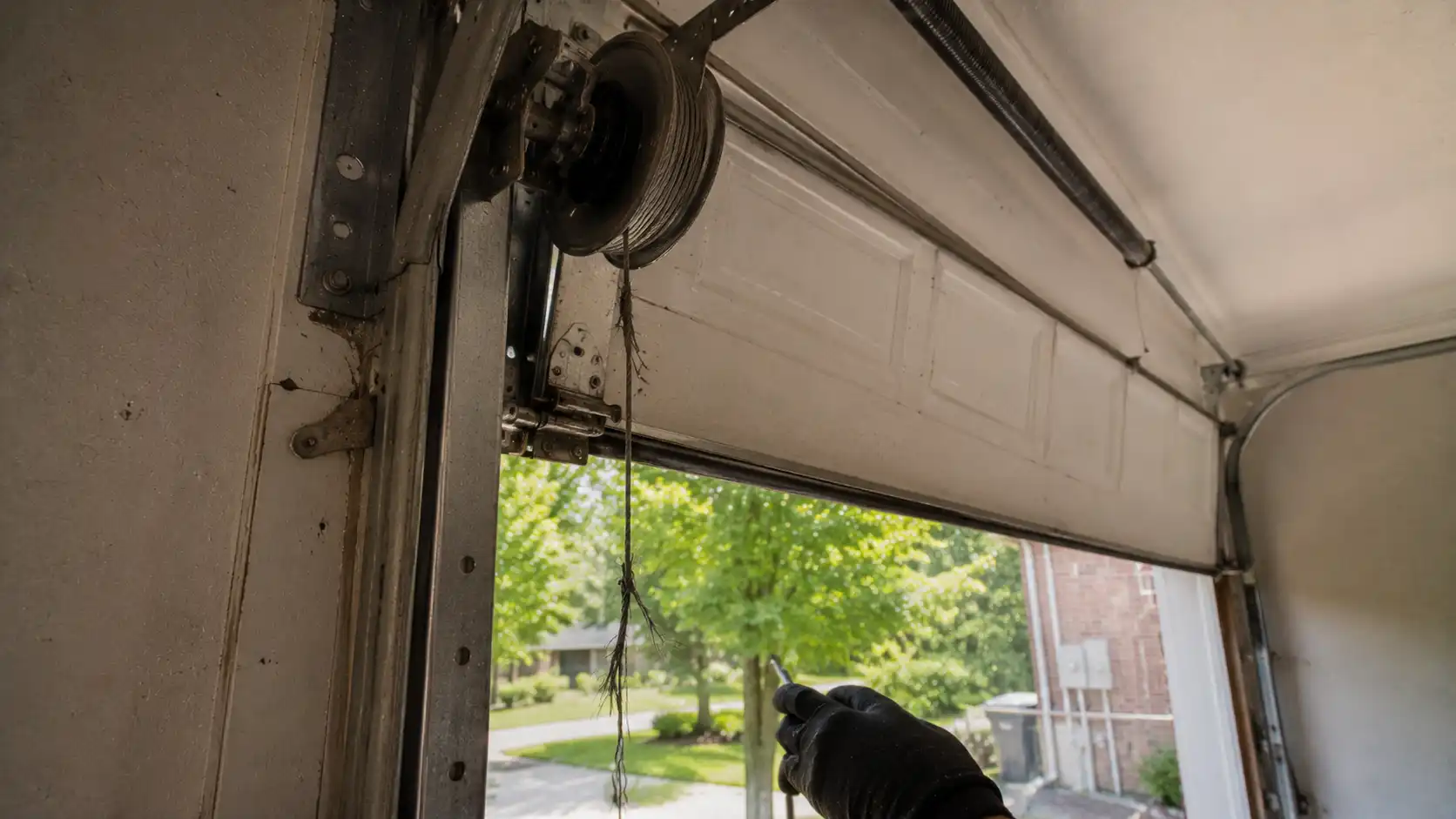 Frisco Broken Garage Door Cable Repair