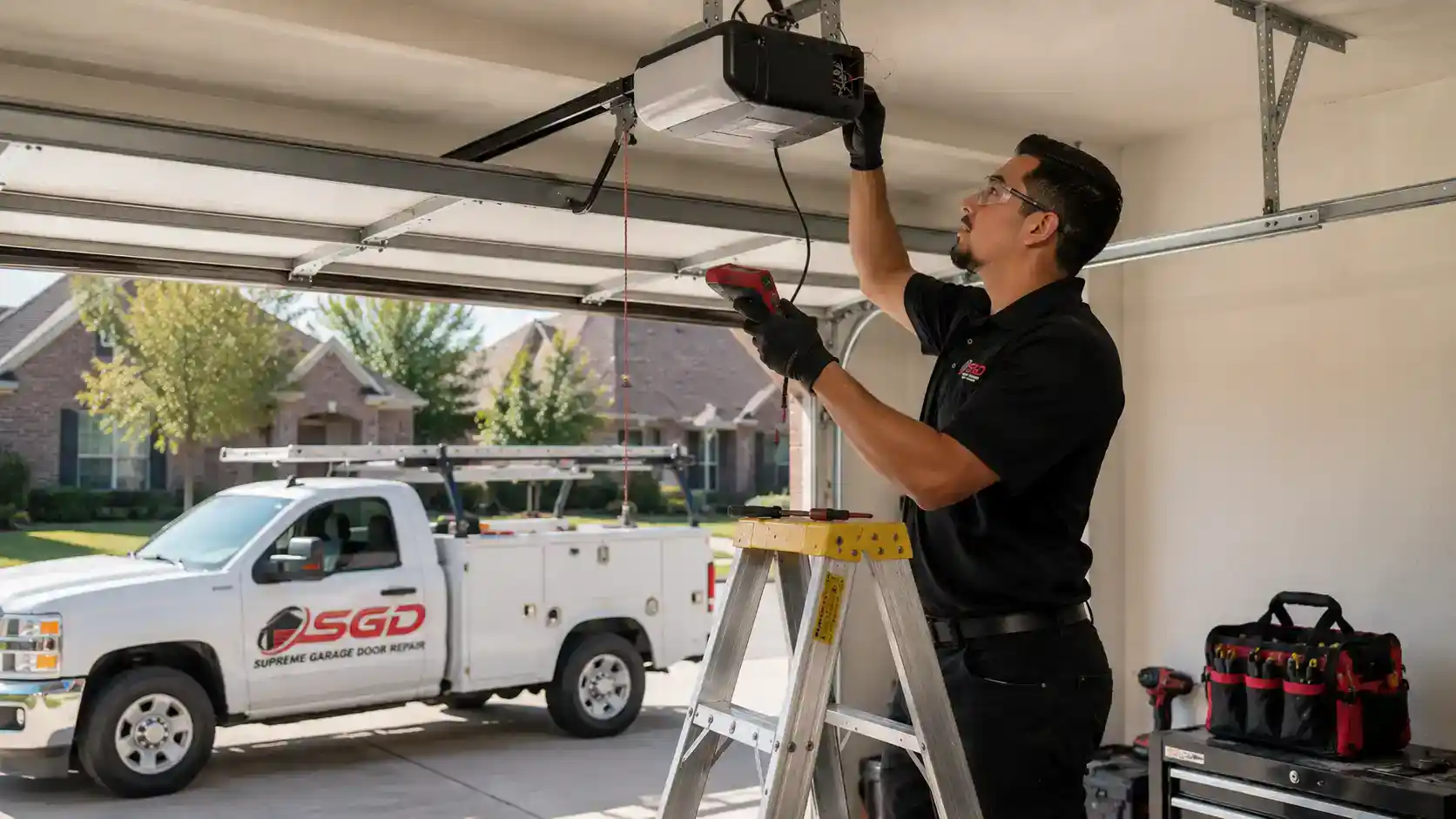 Garage door opener repair and installation in Fort Worth TX