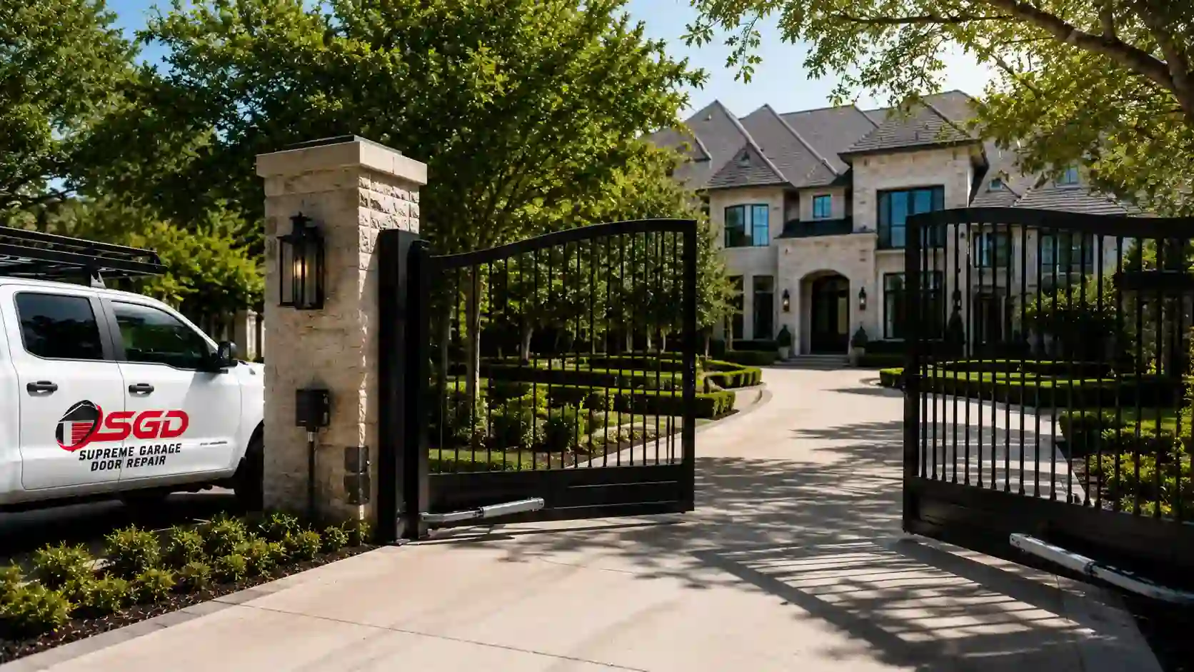 Gate installation and gate repair service in Dallas TX