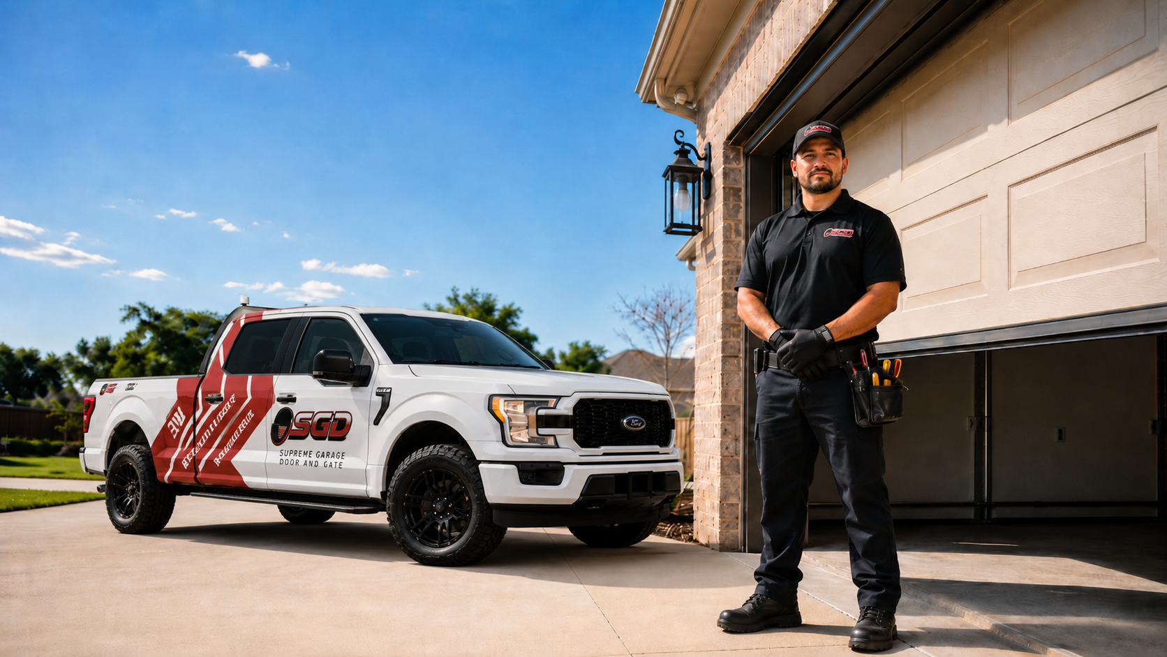Garage door experts providing residential and commercial garage door solutions in Ponder TX